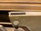 Großes italienisches Sideboard aus Pergament mit Sternbeinen aus Messing, 1950er 3