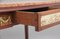 Antique French Centre Table in Mahogany with Marble Top, 1890, Image 2