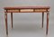 Antique French Centre Table in Mahogany with Marble Top, 1890, Image 1