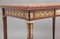 Antique French Centre Table in Mahogany with Marble Top, 1890 7