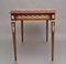 Antique French Centre Table in Mahogany with Marble Top, 1890 9