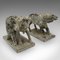 Vintage Horse Bookends in Oriental Stone, 1980, Set of 2 1