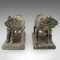 Vintage Horse Bookends in Oriental Stone, 1980, Set of 2, Image 2