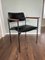 Mid-Century Modern Teak and Black Steel Desk Chair, 1950s, Image 13