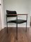 Mid-Century Modern Teak and Black Steel Desk Chair, 1950s 2