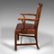Antique English Carver Chairs in Chippendale Style, 1800, Set of 2 5