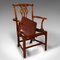 Antike englische Schnitzstühle im Chippendale Stil, 1800, 2er Set 12