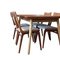 Table de Salle à Manger Vintage en Teck et Chêne par Poul M. Volther pour FDB Møbler, 1960s 18