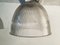Industrielle Lampe aus Glas & Metall von Holophane, 1980er 6