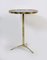 Vintage Table with Brass Structure, Image 7
