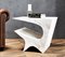 Star Axis Side Table in Marble by Neal Aronowitz 4