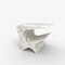 Star Axis Side Table in Marble by Neal Aronowitz 1