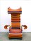 Afrika Throne in Metal and Woven Polyethylene, 2000s 4