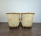 Wood & Fabric Armchairs, Italy, 1960s, Set of 2 7