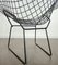 Armchair in Black Enameled Metal attributed to Harry Bertoia for Knoll, United States, 1970s, Image 7