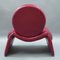 Postmodern Lounge Chair from Saporiti Italia, 1980s 6