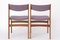 Dänische Vintage Stühle aus Teak, 1960er, 2er Set 4