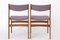 Sedie vintage in teak, Danimarca, anni '60, set di 2, Immagine 4