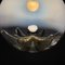 Lámpara colgante grande de cristal de Murano de Mazzega, Italia, años 60, Imagen 2