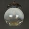 Lámpara colgante grande de cristal de Murano de Mazzega, Italia, años 60, Imagen 10