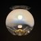 Lámpara colgante grande de cristal de Murano de Mazzega, Italia, años 60, Imagen 12