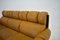 Three-Seat Leather Sofa, Czechoslovakia, 1960s 10