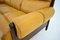 Three-Seat Leather Sofa, Czechoslovakia, 1960s 6