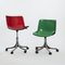 Modus Work Chairs from Centro Progetti Tecno, 1972, Set of 4 2