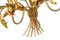 Lámpara de pie de latón dorado al estilo de Hans Kohl, de finales del siglo XX, Imagen 2