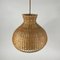 Austrian Rattan & Wicker Pendant, 1950s, Image 5