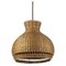 Austrian Rattan & Wicker Pendant, 1950s 1