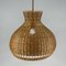 Austrian Rattan & Wicker Pendant, 1950s 6