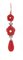 Boucles d'Oreilles en Or Rose, Perles de Corail, Diamants et Argent, 1950s, Set de 2 2