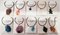 Ohrringe mit grauen Perlen, Rubinen, Diamanten, Platin und 14 Karat Weißgold, 1960er, 2 . Set 6