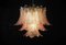 Lámparas de araña italianas de cristal de Murano Felci, años 80, Imagen 13