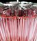 Pink Murano Glass Chandelier, 1980 15