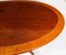 Vintage Oval Tilt Top Dining Table in Mahogany by William Tillman, 1980s, Image 5