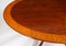 Vintage Oval Tilt Top Dining Table in Mahogany by William Tillman, 1980s 6
