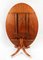 Vintage Oval Tilt Top Dining Table in Mahogany by William Tillman, 1980s, Image 9