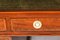 Antique George III Crossbanded Pedestal Desk in Mahogany, Image 11