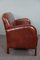 Art Deco Two Seater Sofa in Sheep Leather 2
