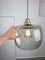 Mid-Century Italian Glass and Brass Pendant Lamp 12