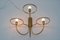 Mid-Century Moder 3-Light Wall Lamp, 1960s 4