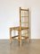 Table and Chairs in Wicker and Bamboo, Set of 5 20