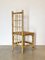 Table and Chairs in Wicker and Bamboo, Set of 5 18