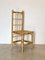 Table and Chairs in Wicker and Bamboo, Set of 5 16