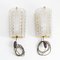 Sconces in Glass & Brass by Carl Fagerlund for Orrefors, Sweden, 1960s, Set of 2 4