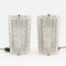 Sconces in Glass & Brass by Carl Fagerlund for Orrefors, Sweden, 1960s, Set of 2 3