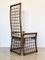 Rush and Bamboo Chairs, 1970s, Set of 4, Image 7