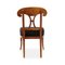 Biedermeier Chairs in Walnut, Set of 4 4
